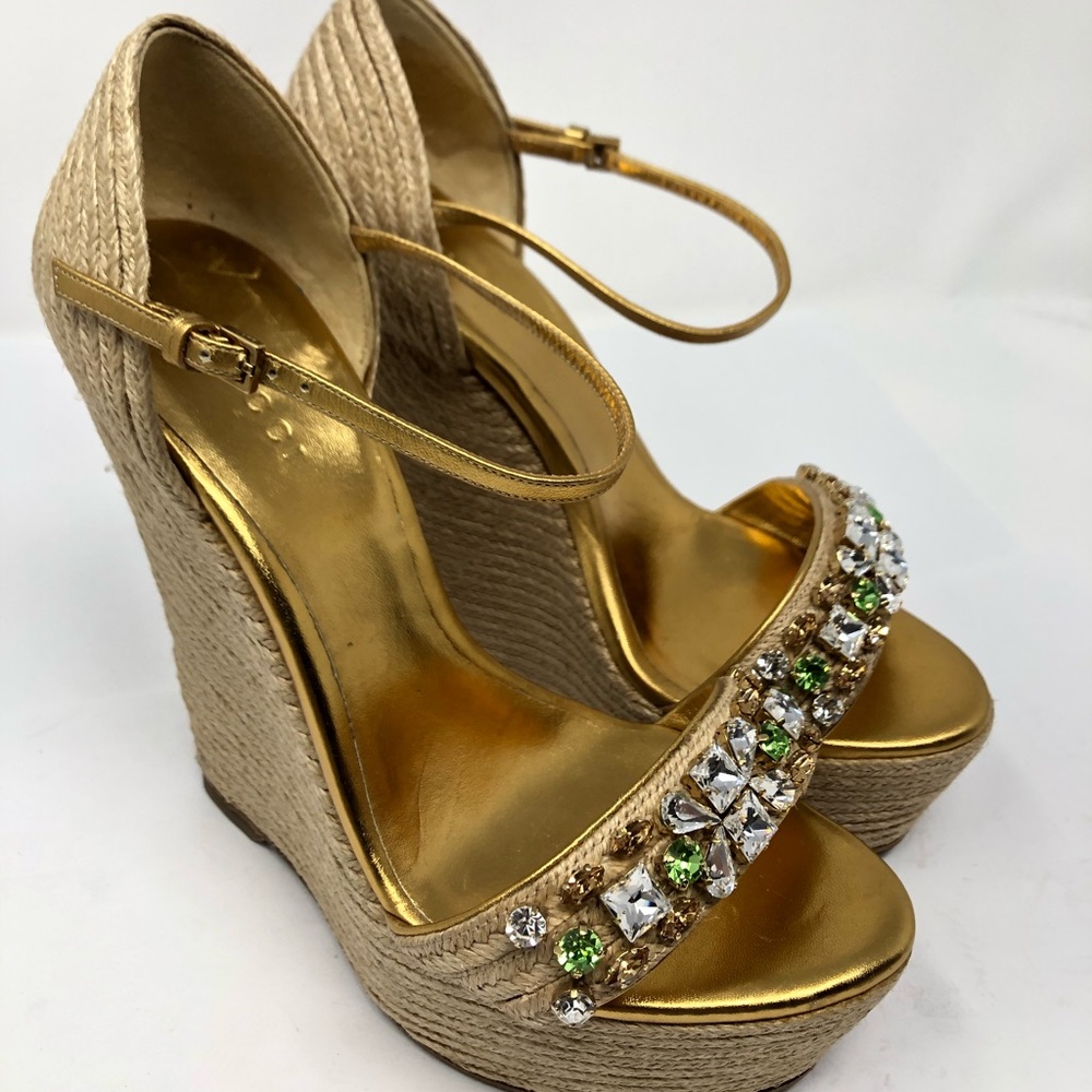 GUCCI platform diamond sandals LIMITED EDITION